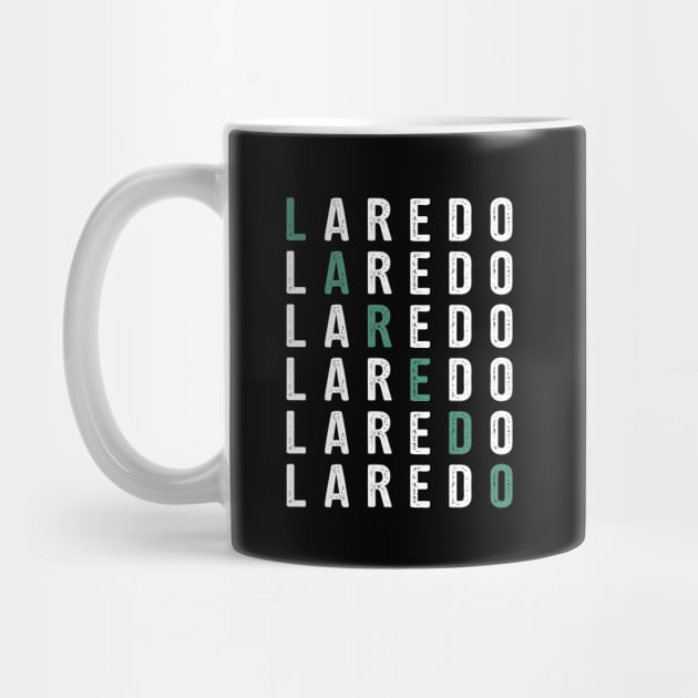 Retro Laredo Texas by JKFDesigns